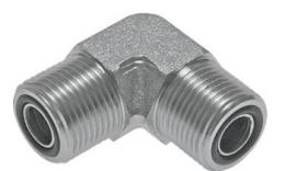 ORFS knee screw-in coupling