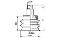 Ventosa Tekenign VF45