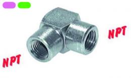 90 knee with npt-wire galvanized steel, stainless steel
