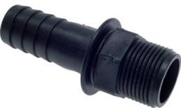 Hose inserts with straight thread inner cone PP