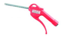 Air blow guns safety 14 BSP female, safe pressure reduction