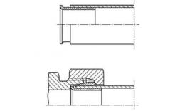 Drawing Coupling with reinforcement sleeve