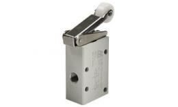 3/2 mechanically operated valve with roller cam