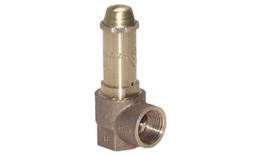 TUV angle safety valves for liquids DN 10-25 (1-16 bar)