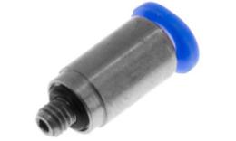 Rechte push-in inschroefkoppeling, 3mm, M3, mini