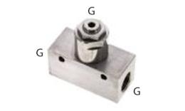 Flow control valves, stainless steel 1-2 - dimensions Flow control valves, stainless steel 1-2 - dimensions