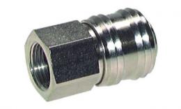 Coupling bush with female thread, NW 7.2 brass-var