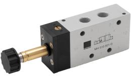 Electrically actuated valve, without coil