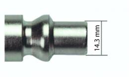 Vue détaillée des dimensions de la fiche 14.3