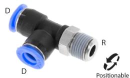 L-threaded threaded L-thread, R 1-8", mini - dimensions