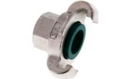 Compressed air claw couplings with internal thread according to DIN 3489 - stainless steel