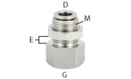 Złączki wtykowe, MSV, 3-16 mm - rozmiar Złączki wtykowe, MSV, 3-16 mm - rozmiar