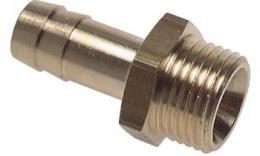 Hose pillars with straight threaded inner cone Brass