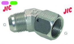 45 screw-in knee with internal thread - Galvanized steel, Stainless steel 45 screw-in knee with internal thread - Galvanized steel, Stainless steel