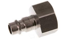 Nipplo a inserto NW 7.2 in acciaio inox, G1-2