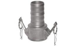 Quick couplings with hose pillar, type C, stainless steel