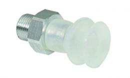 Bellows suction cup round 8mm