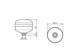 Aluminum boiler 0.5l - Drawing