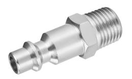 Nypel wtykowy z gwintem zewnętrznym NW6 Steel verzinkt.png