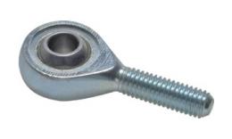 Hinge heads (external thread), for compact cylinders ISO 21287