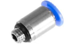 Raccord droit à visser, 4mm, M5, joint torique, mini