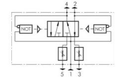 Oscillation valves G1 / 4 '', stroke controlled