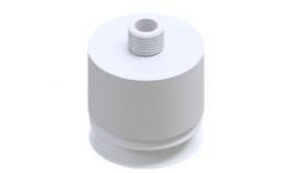 Ventosa de fole, diâmetro 55 mm, G 3/8", Silicone (SB)