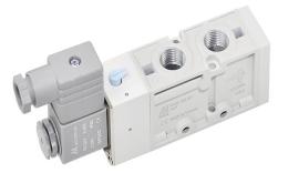 Electrically operated 3-2 valve - monostable Electrically operated 3-2 valve - monostable