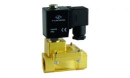 Solenoid valve 2-2 brass indirect NC IMV22NC112FM230