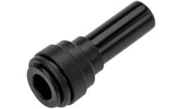 Transition de tuyauterie enfichable, acier alimentaire