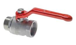 2-piece ball valves with full passage up to 25 bar inside-outside