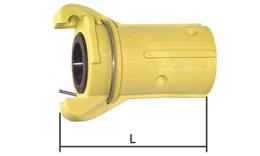 Sandblasting couplings hose connection Nylon