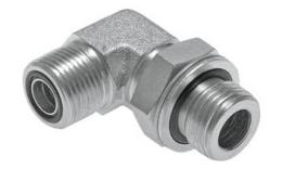 Elbow ORFS screw-in coupling (G-thread)