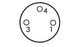 M 8-bus switching symbol (3-pole)