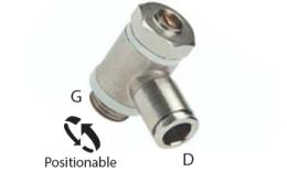 Banjo Speed Control Valves with Non-Return Valve - Dimensions Banjo Speed Control Valves with Non-Return Valve - Dimensions