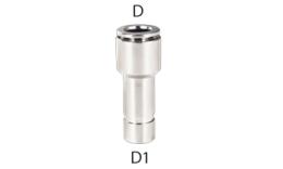 Stem reducer, high temperature, MSV - dimensions