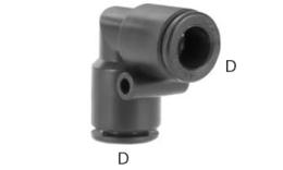 Knee push-in coupling - size