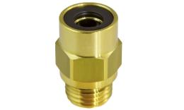 Truck fitting straight male thread