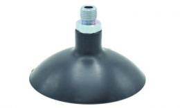 Flat suction cup round, diameter 90 mm with R 1/4 "outer thread