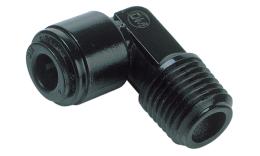 Knee screw-in coupling push-in food - BSPT male