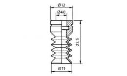Soufflet de dessin Ventouse Round Long