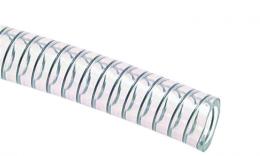 PVC suction-pressure snake with steel spiral