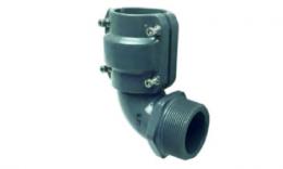 Gomito Airpipe con filettatura esterna Gomito Airpipe con filettatura esterna