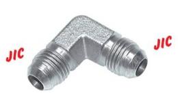 Knee with JIC thread Galvanized steel