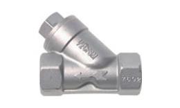 Stainless steel check valve with spring up to 40 bar