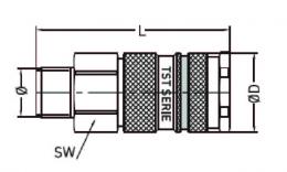tekening_buitendraad_snelkoppeling_ISO 6150B DN6