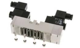 5/3-way ISO valves (ISO 5599-1), ISO size 1, closed middle class