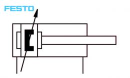 Festo cilinder DSBC_Tekening