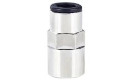 Top line straight push-in screw-in coupling, female thread