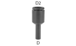 Top line reducer coupling - size